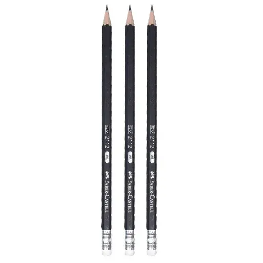 Faber-Castell Pencil with Eraser HB 2122